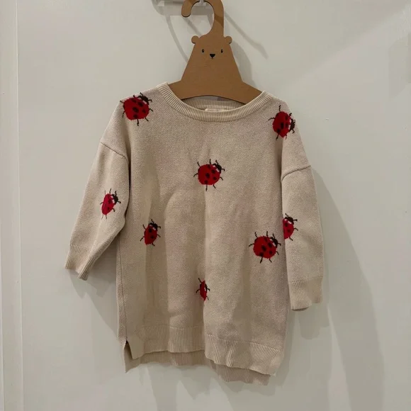 Konges Slojd LAPIS KNIT DRESS LADYBUG - Picture 3 of 7